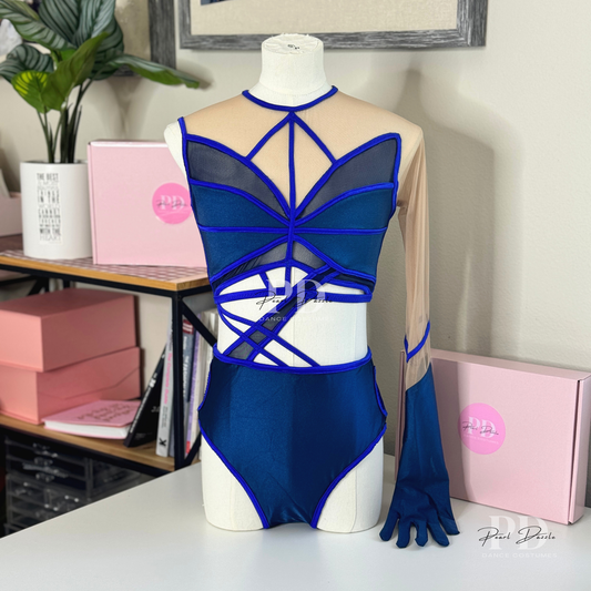 Made to order- Blue Glove Contemporary Costume