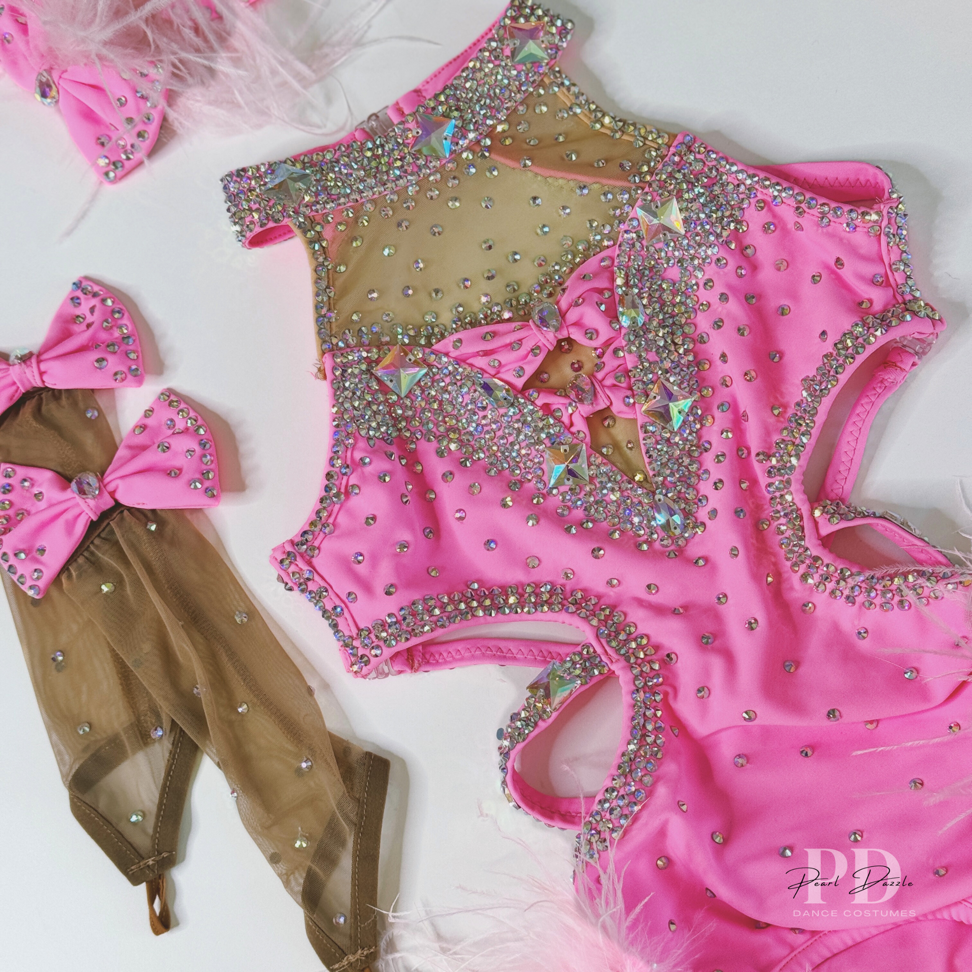 Adorable Pink Jazz /Musical Dance Costume