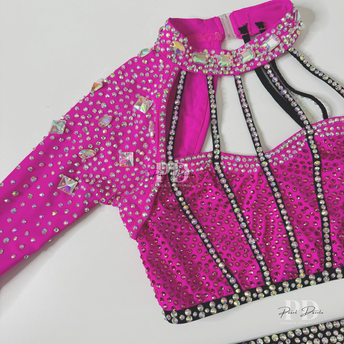 Made to order - Neon Pink Sassy Dance Costume