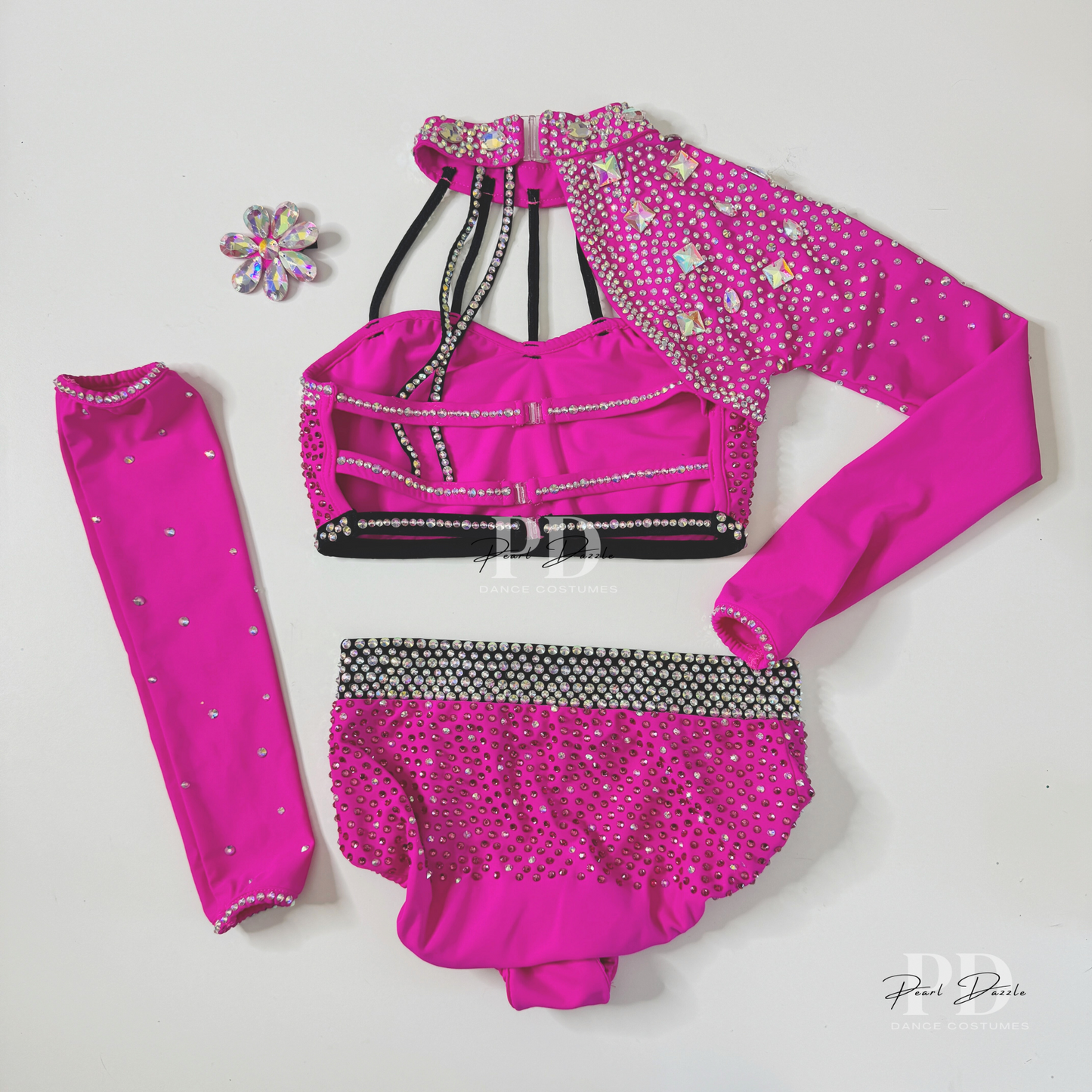 Made to order - Neon Pink Sassy Dance Costume