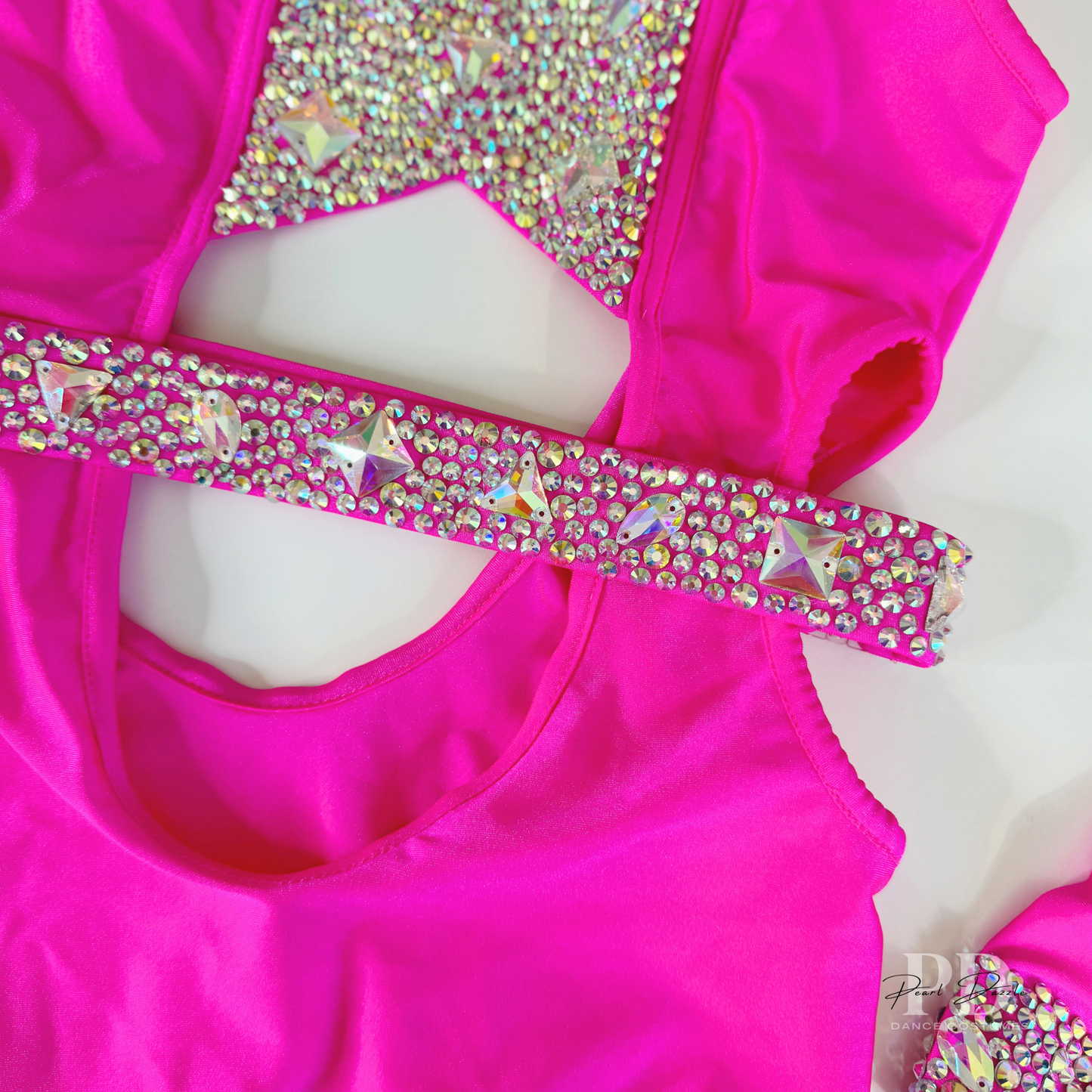 Ready to ship 9-10Y Barbie Pink Sparkle Sassy Jazz Dance Costume