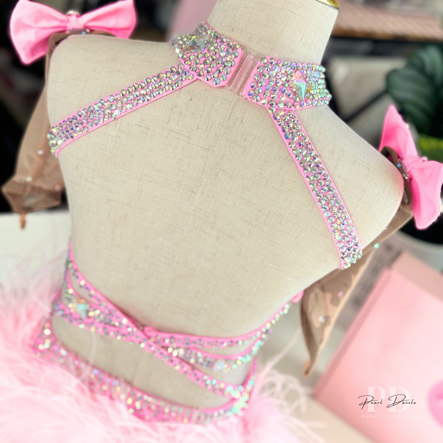 Adorable Pink Jazz /Musical Dance Costume