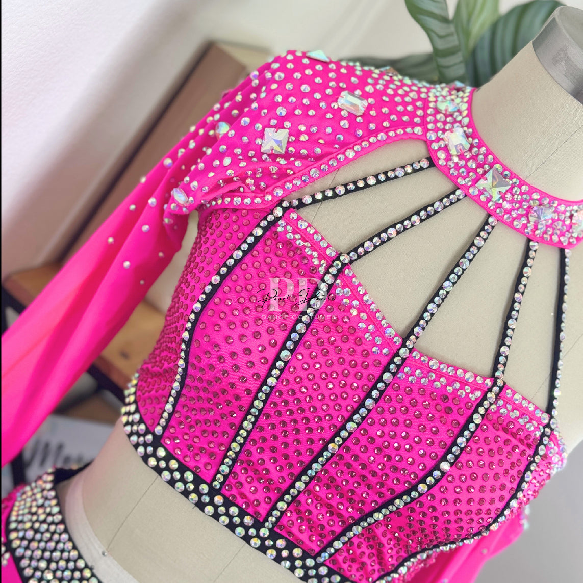 Made to order - Neon Pink Sassy Dance Costume