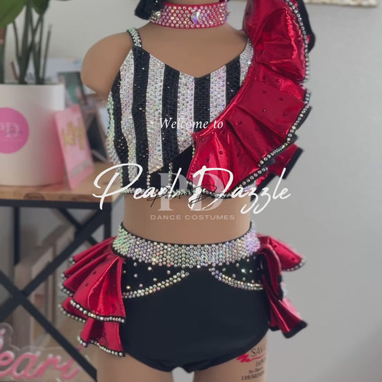 Pearl Dazzle -Speak French Theme Jazz Costume